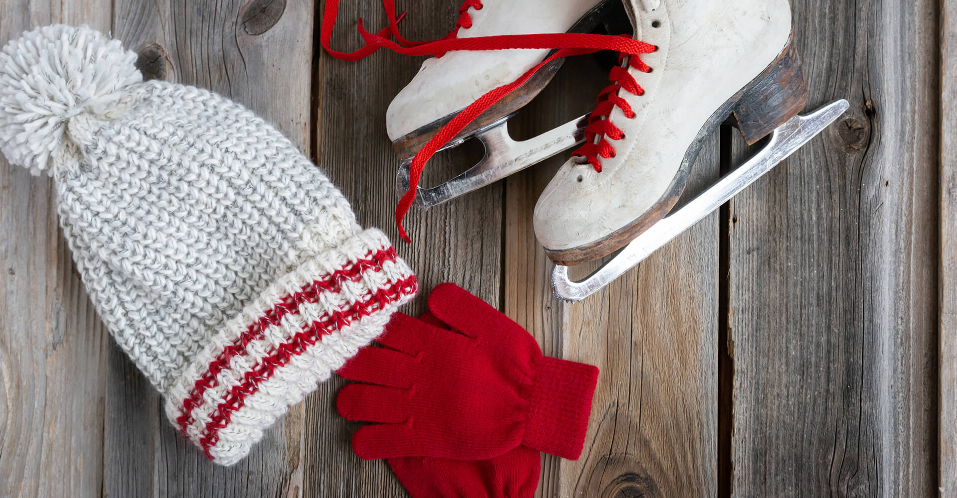 Attractive red boot and skaff