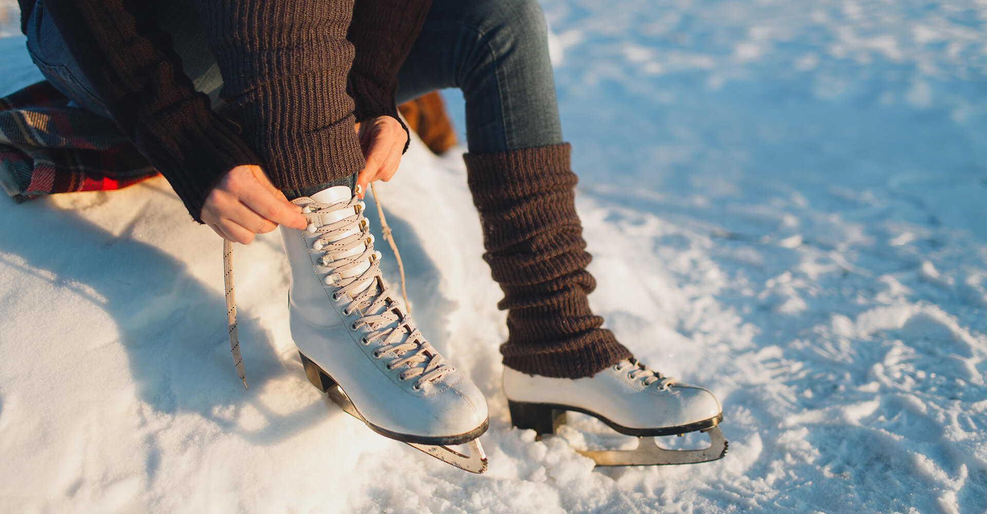 Wearing a iskate boot