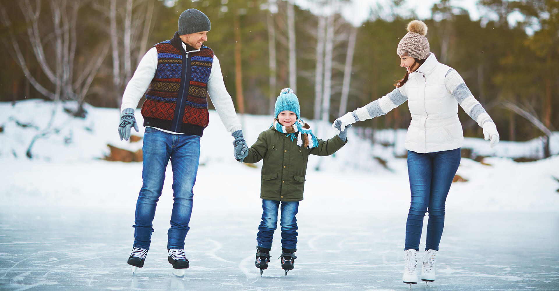 Mom & Dad training them child